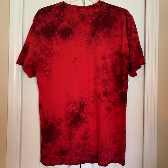 Port Tie Dye red shirt -Med - Picture 2 of 4